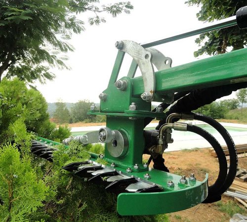 Armklipper Egen hydraulik - inkl hækklipper - Billede 2