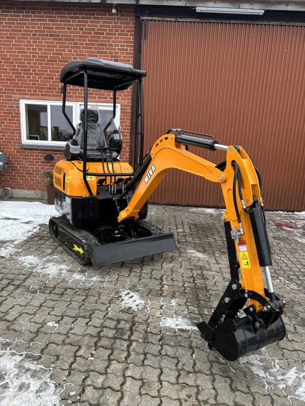 Miva fabriksny 1800kg minigraver