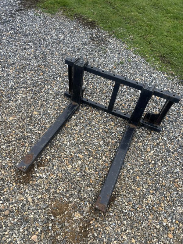 Pallegafler brugte 650kg Euroskifte