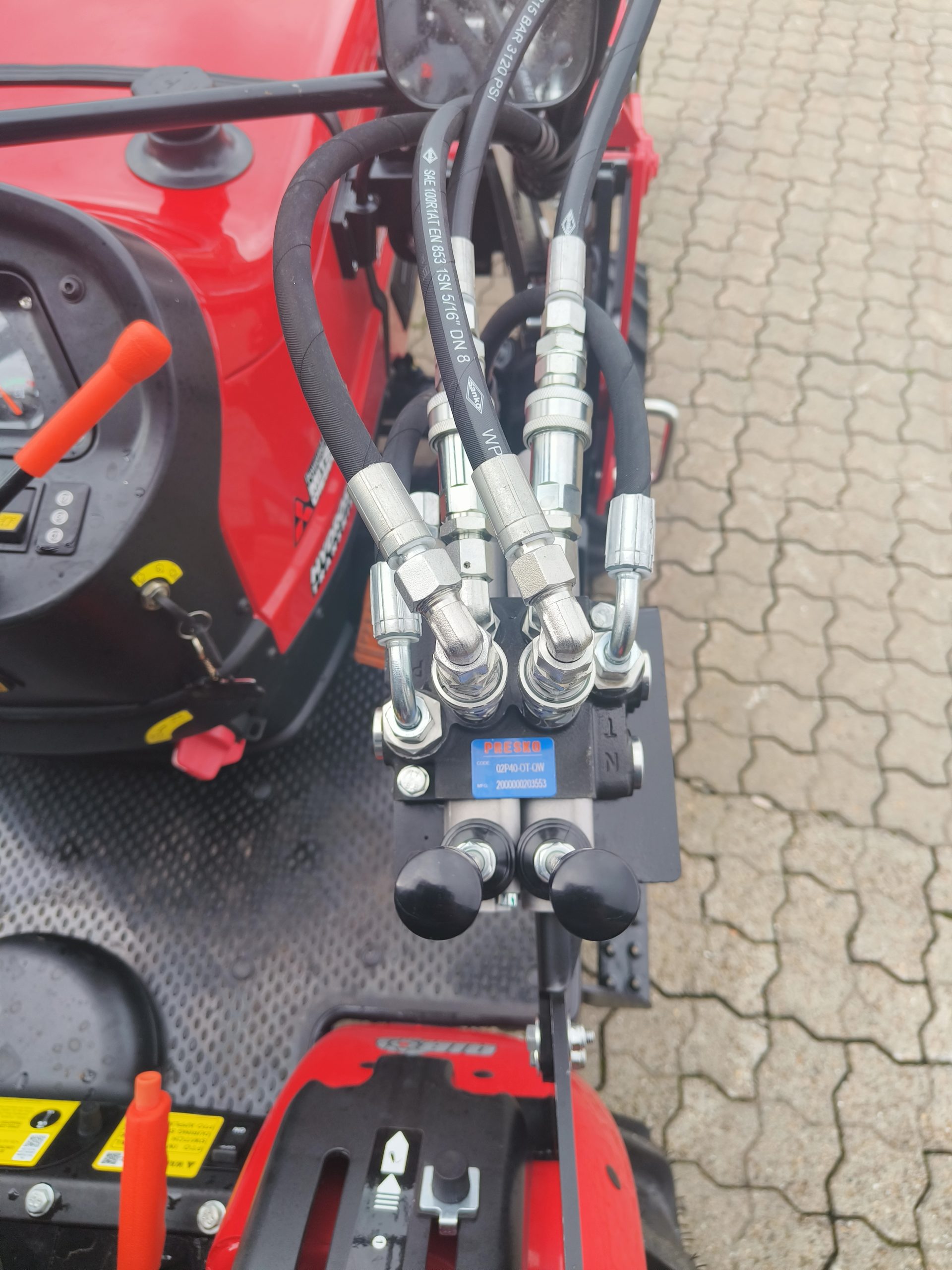 Captain 263+ hydrostat med Sanko frontlæsser - Billede 9